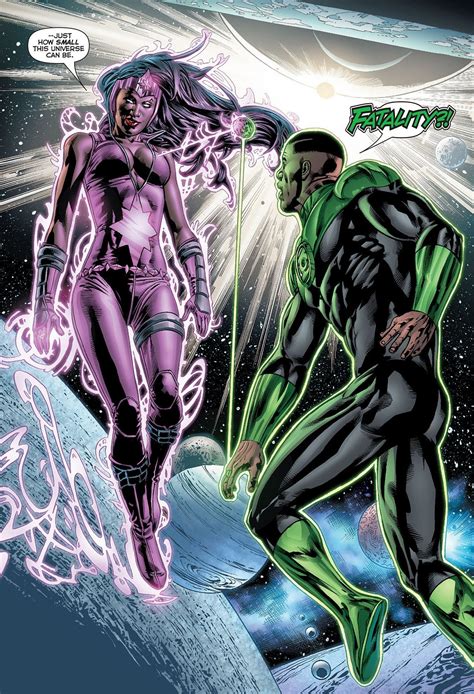 Star Sapphire Fatality Green Lantern John Stewart In Green Lantern Corps Vol Art B
