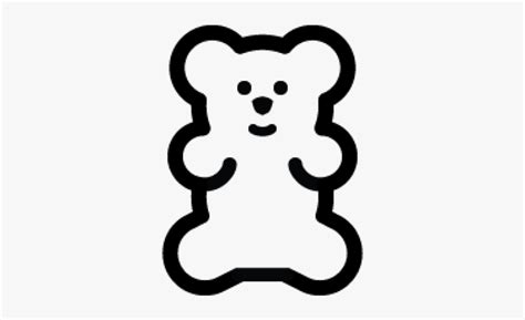 Teddy Bear Clipart Gummy Bear Teddy Bear Clip Art Black And White Png My Xxx Hot Girl