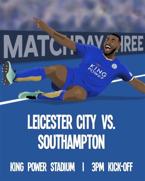Match Day Art For Southampton At Home Rlcfc
