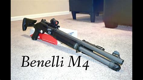 Benelli M4 Collapsible Stock With Accessories Youtube