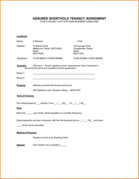 21 posts related to tenancy agreement template word malaysia. Tenancy Agreement Template Uk Free Pdf | Tenancy agreement ...