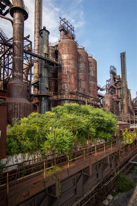 Bethlehem Steel Stacks By Day And Night Saturday November 21 2020 Sold