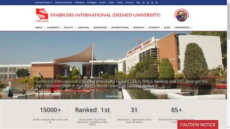 Symbiosis International University Official Site 2023 2024 Student Forum