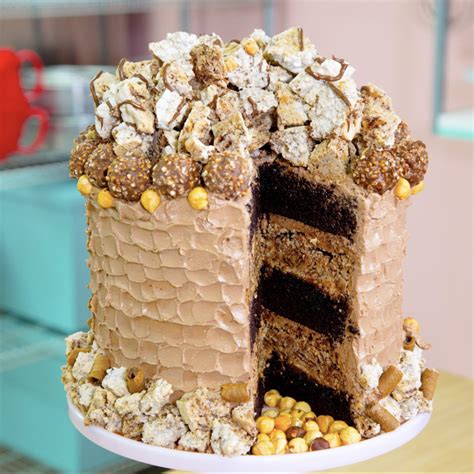 This Cake Will Have You Going NUTS For Nutella Hazelnut Mega Cake 1