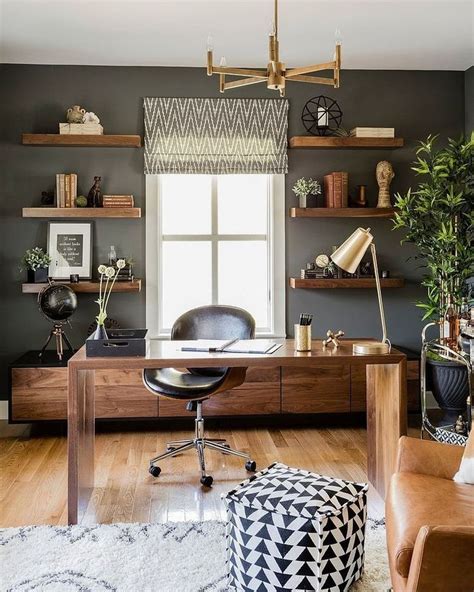 40 Cozy Home Office Design Ideas To Make You Comfortable At Work