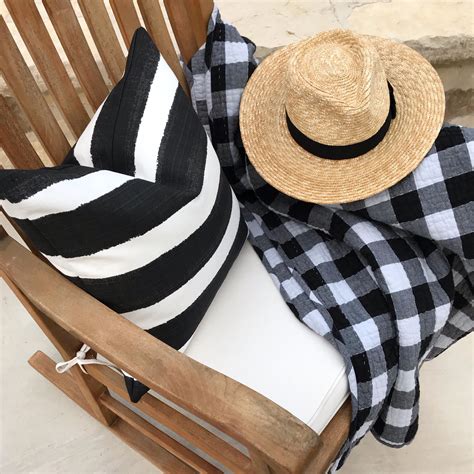 Check spelling or type a new query. Classic black and white outdoor pillows - ACE | Outdoor ...