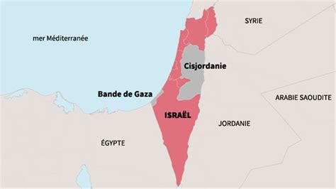 La Palestine Carte Voyage Carte Plan