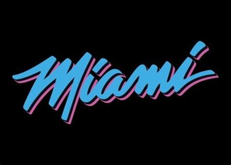 Miami vice font is the fancy font typeface and morris fuller benton was created this font typeface. Miami Heat "Vice" jerseys font : identifythisfont