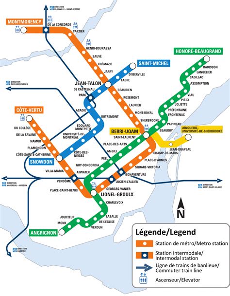 Plano De Metro De Montreal ¡fotos Y Guía Actualizada 2020