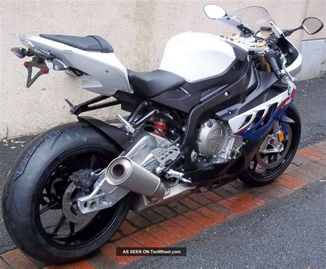 Fully fueled and fully equipped, including the m package, the s 1000 r weighs in at 438 lbs. 2010 Bmw S1000rr Tri - Color, Set Of Pirelli Supercorsa Tires