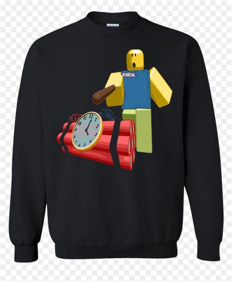 Discover Cool Noob Poking Bomb With Stick Roblox Long Sleeved T Shirt