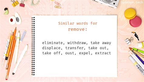 Remove synonyms that belongs to phrasal verbs