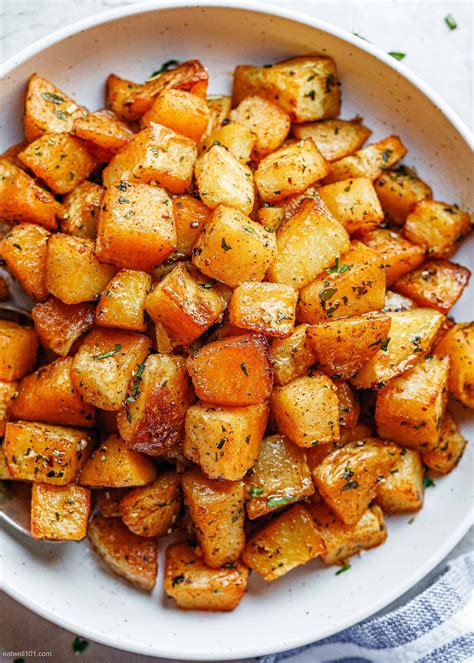 Oven Roasted Garlic Potatoes Recipe Cook Eat Go Hot Sex Picture