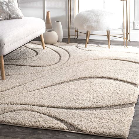 Best Living Room Rugs 9x12 Cream Shag Your House
