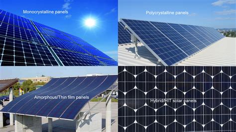 Types Of Solar Panels Ecosoch Solar