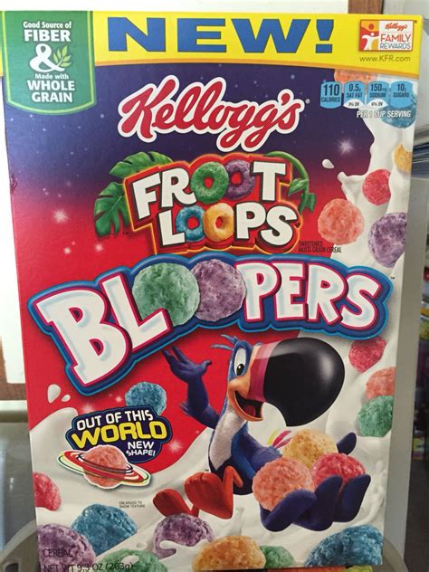 Kelloggs Froot Loops Bloopers Froot Loops Cereal Cereal Flavors
