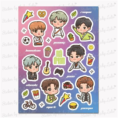 Most Recent No Cost Printable Stickers Nct Concepts Nct Printable Stickers Printable Stickers