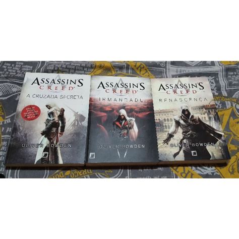 Box Cole O Assassins Creed Com Livros Shopee Brasil