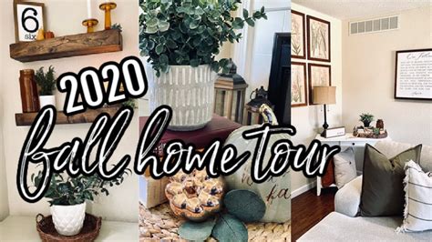 2020 Fall Home Tour Modern Farmhouse Fall Decor Youtube