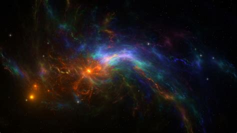 1280x720 Colorful Wild Fire Space Nebula 4k 720p Hd 4k Wallpapers