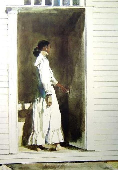 Cozyhuarique — Lady Of The House Andrew Wyeth 1917 2009 Andrew