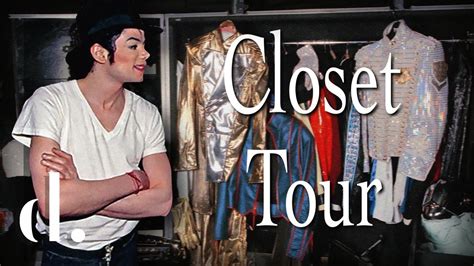 A Look Inside Michael Jacksons Impressive Closet The Detail Youtube