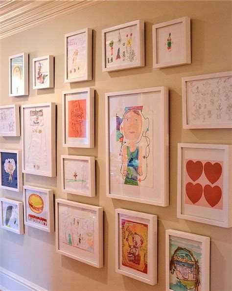 32 Creative Ideas For Displaying Your Childs Artwork Blog Home