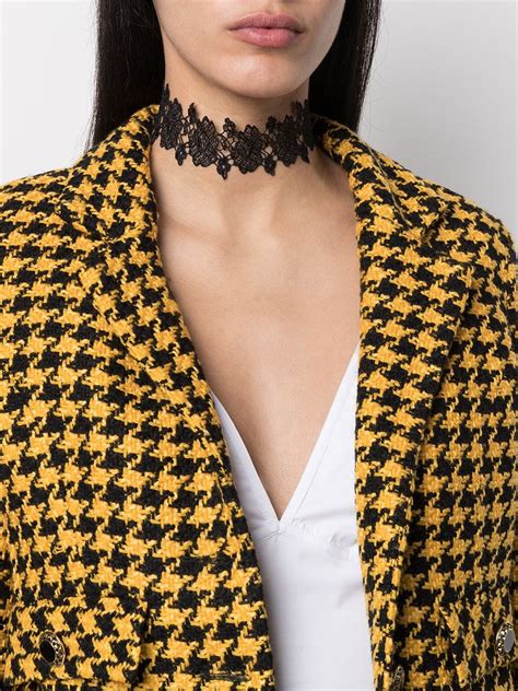 Manokhi Cotton Lace Choker Necklace Farfetch