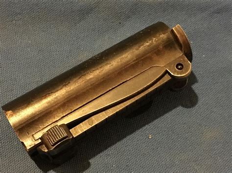 Vintage K98 Mauser Rear Sight With Base 1900768177