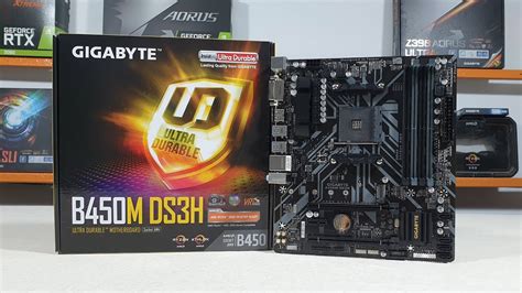 B450M DS3H Motherboard Gigabyte Unboxing YouTube
