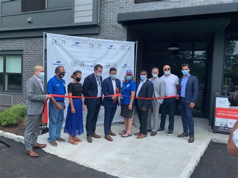 Mayor Amatorio Bergenfield Officials Cut Ribbon At New Luxury
