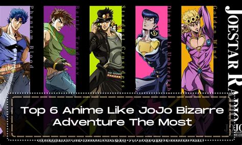 Top 6 Anime Like Jojo Bizarre Adventure The Most Anime Everything