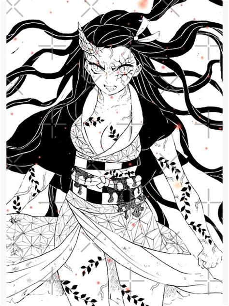 Cuaderno De Espiral Nezuko Kamado Demon Form Panel Icónico De Manga