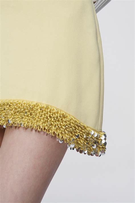 dua embellished mini skirt simkhai