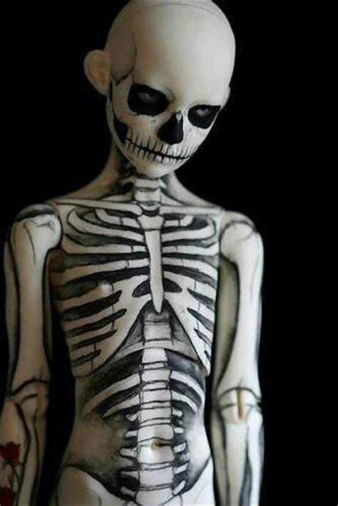Skeleton Boy Body Paint Cool Stuff And Art Pinterest