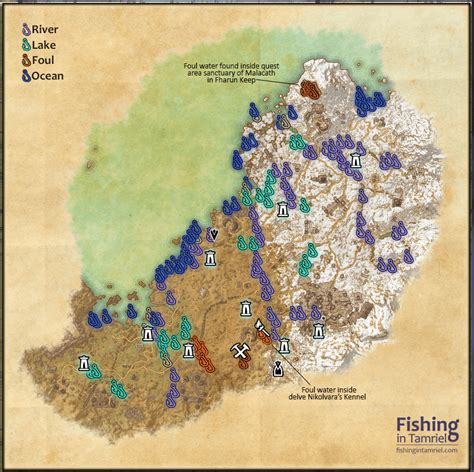 Wrothgar Orsinium Fishing Map Fishing In Tamriel