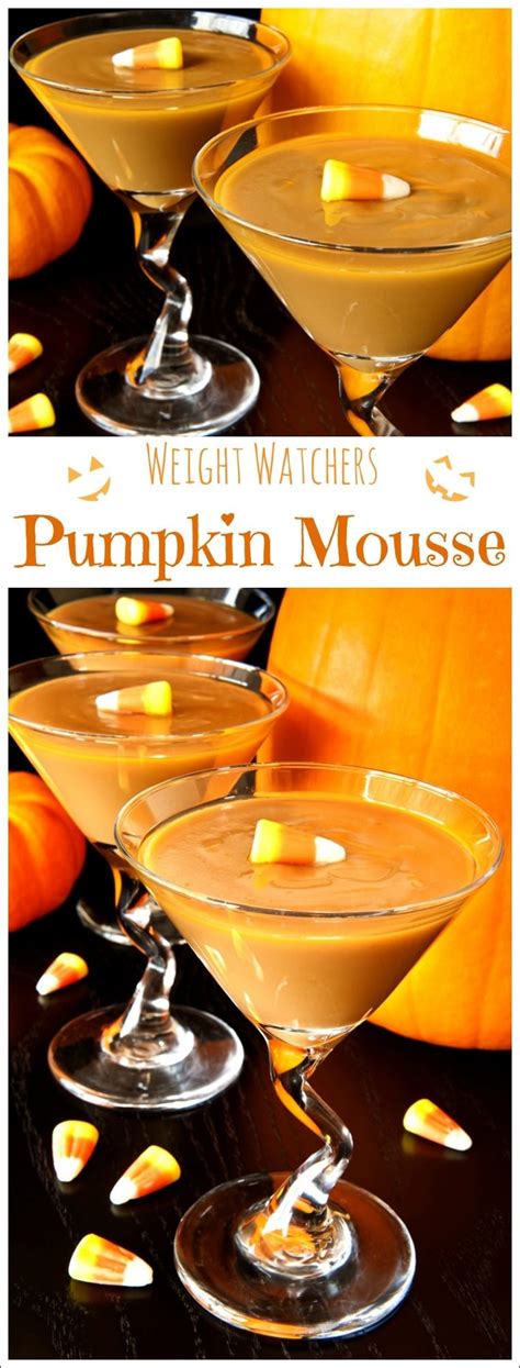 And these weight watchers dessert recipes are easy to cook like weight watchers chocolate cake, pumpkin muffins, cookies, brownies, cheesecakes, puddings etc. Weight Watchers Pumpkin Mousse | This Mama Cooks! On a Diet™