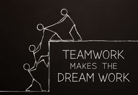 Teamwork Makes The Dream Work Concept Stock Photo Download Image Now