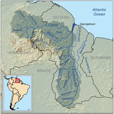 Guyanavenezuela Territorial Dispute Wikipedia