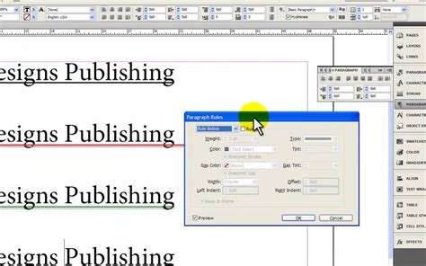 A way of highlighting text by drawing a line through the text is called as strikethrough or strikeout text. 4 Ways to Underline Text in Adobe InDesign - YouTube