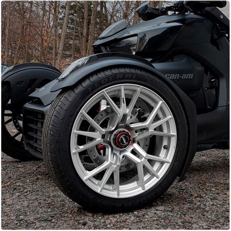 Can Am Ryker Silver 16 Velocity Series Wheel Set By Ppa Wheels