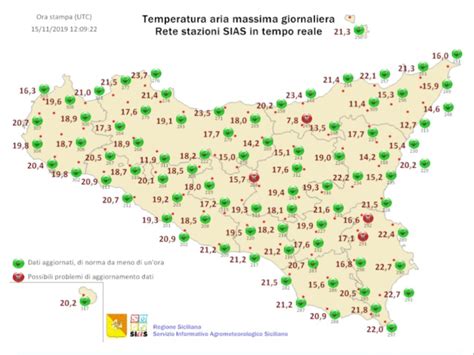 Meteo Sicilia Temperature In Aumento Weather Sicily
