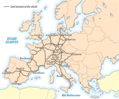 Le Ferrovie Ad Alta Velocità In Europa
