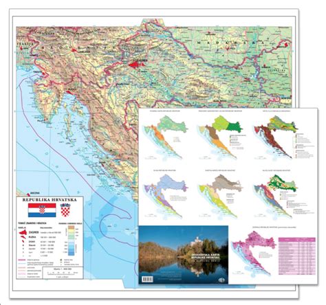 Geografska Karta Hrvatske Online Karta