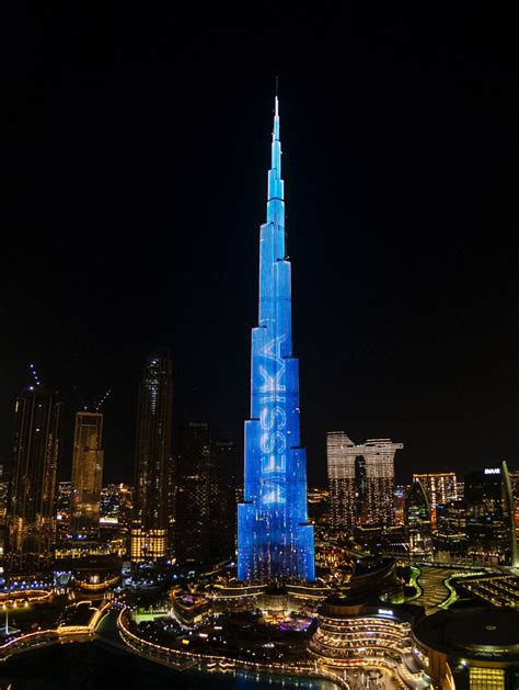 Messika Lights Up The Burj Khalifa To Celebrate 10 Years In The Uae A