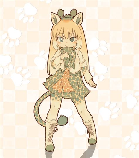 Reticulated Giraffe Kemono Friends Drawn By Kolshica Danbooru