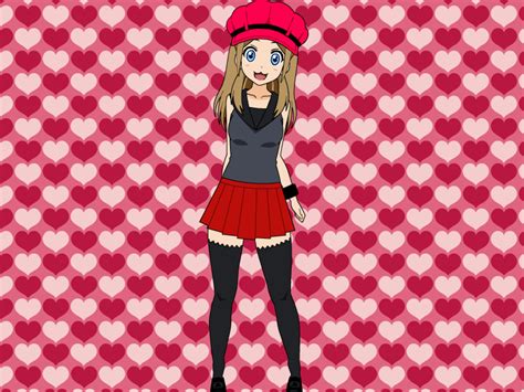 Kisekae Pokemon Character Serena By Sarahfaded510 On Deviantart