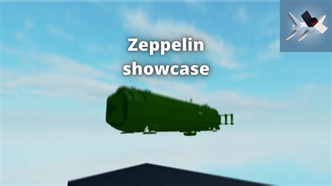 Roblox Plane Crazy Zeppelin Showcase Youtube