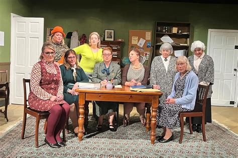 Review Ladies Of Spirit Is Frightfully Funny Show By Horncastle Theatre Company