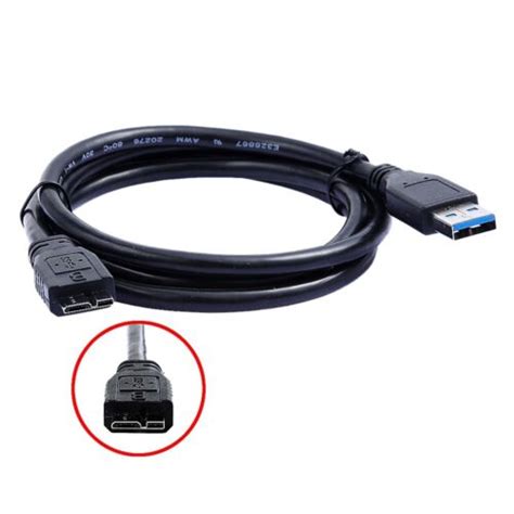 Usb 30 Pc Charger Data Sync Cable Cord For Emc Iomega Ego 2tb 34987